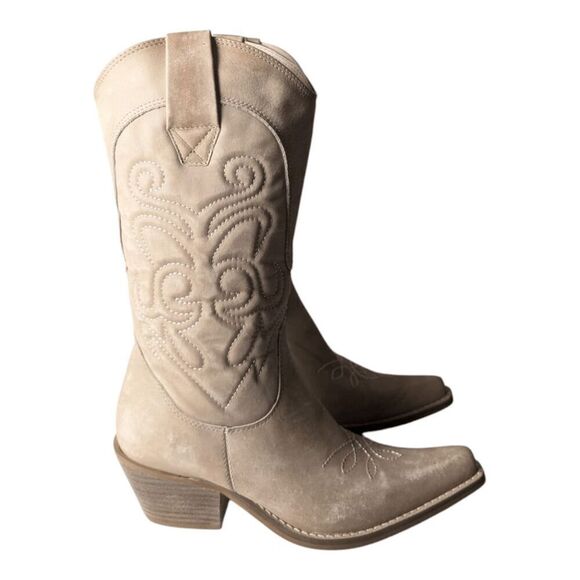 NWOB PENNY LOVES KENNY High Noon Leather Western Boot Size 6 - Picture 3 of 9